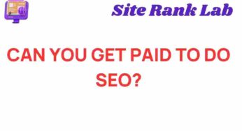 Unlocking Profits: Can You Really Get Paid to Do SEO?