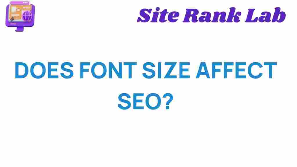 does-font-size-impact-seo