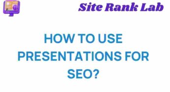Unlocking SEO Success: The Power of Presentations in Digital Strategy