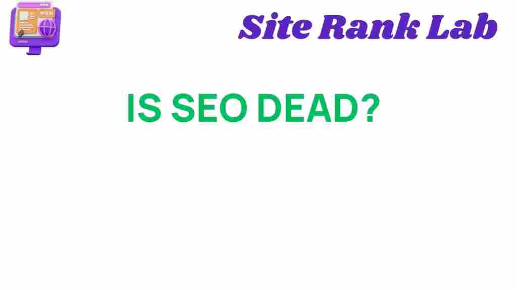 is-seo-dead