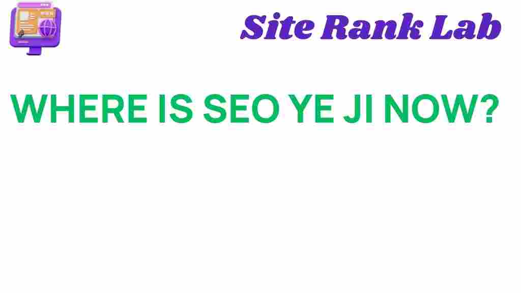 seo-ye-ji-career-update
